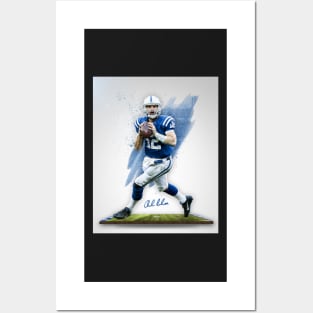 Andrew Luck Indianapolis Sports Art Posters and Art